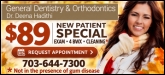 General Dentistry & Orthodontics Sponsorship Banner