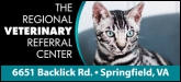 The Regional Veterinary Referral Center Sponsorship Banner