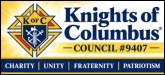 Knights of Columbus Council #9407 Sponsorship Banner